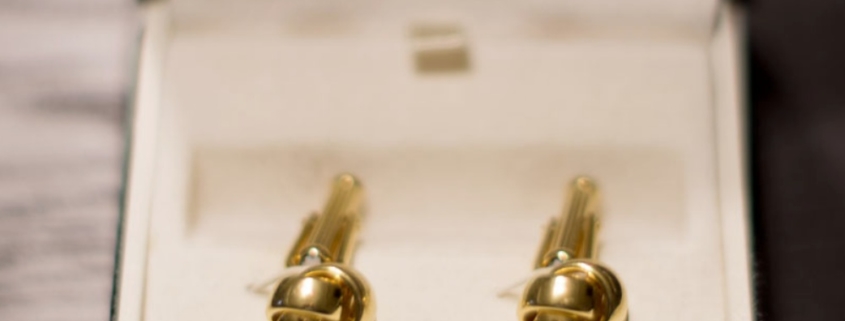 Manschettenknöpfe - das schicke Herrenaccessoire